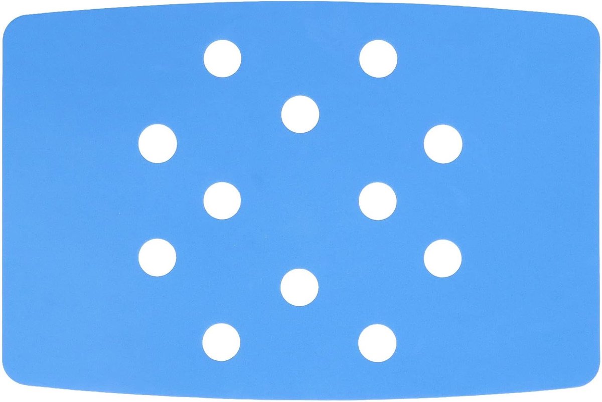 Douchestoelkussen Zelfklevend Comfortabele Zitting Voor Ouderen Geschikt Als Kniemat Blauw