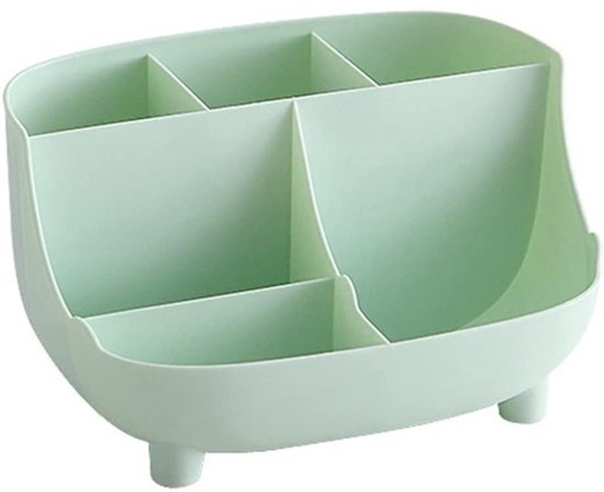 Bureau Organizer - Penhouder Opbergstandaard - Bureau Opruimen - 6 Balken Ontwerp - 188 x 108 cm - Groen