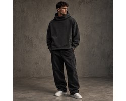 HTT BLANKS Heavyweight Turtleneck Hoodie – 380 GSM