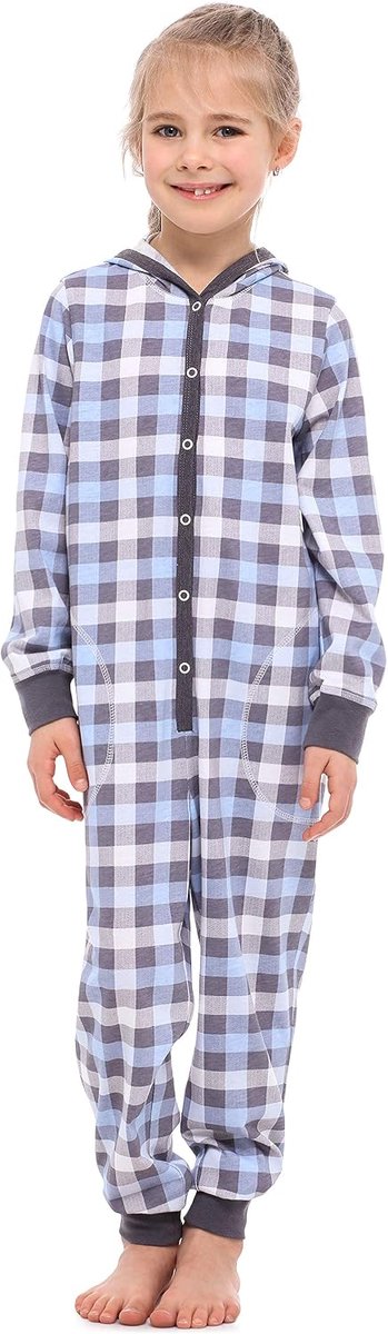 Style Meisjes Onesie Slaapoverall met een Capuchon MS10-223