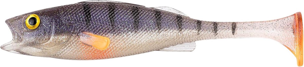 Perch Shad 7 cm, 9 cm, 11 cm, 14 cm, 18 cm, 23 cm - rubberen vis visaas, kunstaas voor snoekvissen, baarsvissen, snoekaas