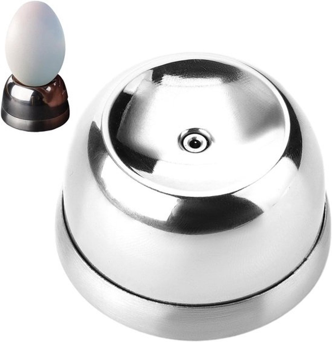 Eierprikker Roestvrij Staal - Keuken Accessoire - Koken Eieren - Vaatwasmachinebestendig - 54 cm - Zwart