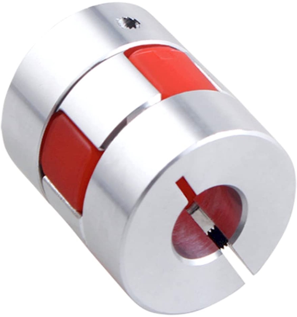 D20 L25 Pruim Model Motor As Koppeling Flexibele Koppeling Aluminium Binnendiameter 5mm tot 8mm voor Graveren Boren Freesmachine