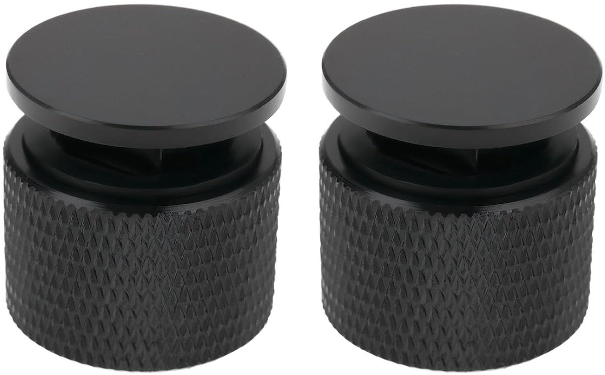 Dailygoods- Lassen Helm - 2 Stuks Bevestiging - 22mm Draad - Quick Release Mechanisme - Compatibel met 3mirrors 100 - Externe Afmetingen 22x22mm - Las