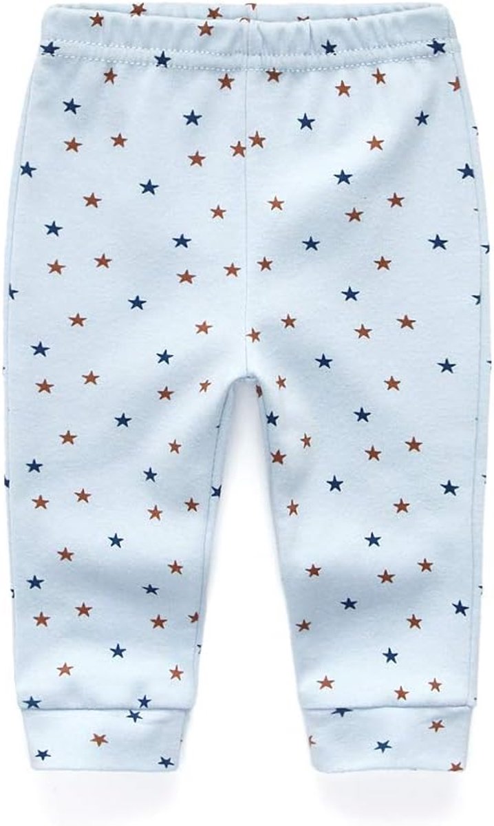 Babyvesten Bodysuits Lange Mouw Onesies Babybroek voor Pasgeboren Jongens en Meisjes 0-3 m/3-6 m/6-9 m/9-12 m Katoen, Veelkleurig 5, 12 maanden