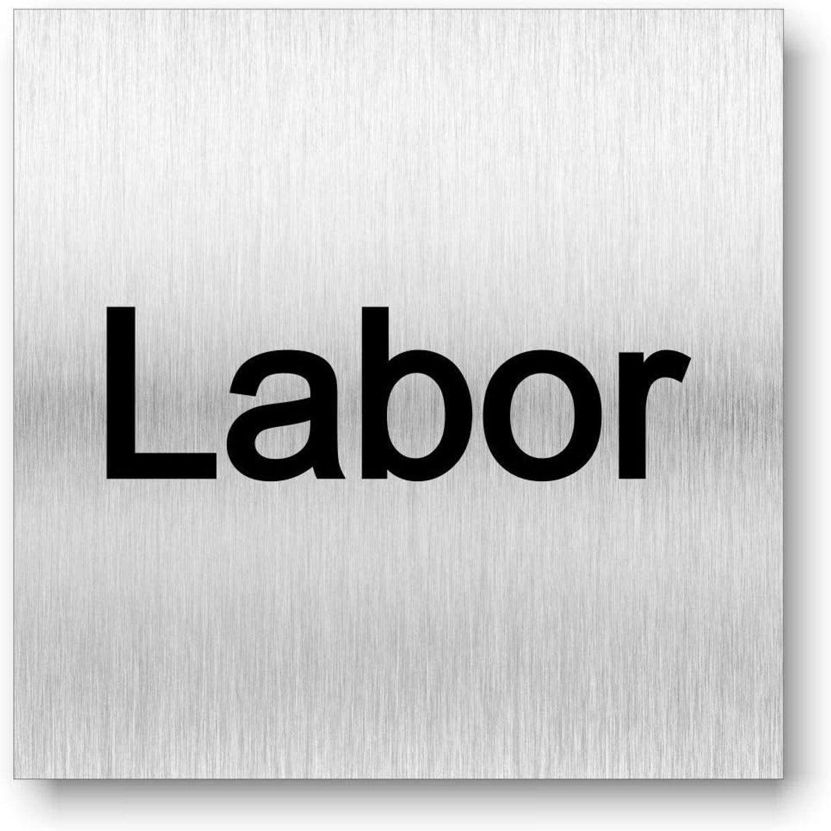 Labor UV druk 12 x 12cm - 3mm aluminium composiet - Made in Germany