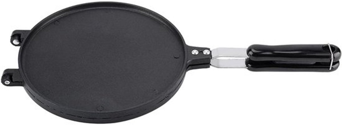 Wafelkegel Pan - Bakgereedschap - Thuis Bakken - Antiaanbaklaag - 25cm Lengte - Zwart
