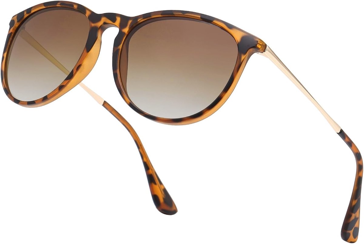 Rijbril voor Vrouwen - Gepolariseerde Nachtzichtbril HD Anti Glare Gele Lens Nachtbril