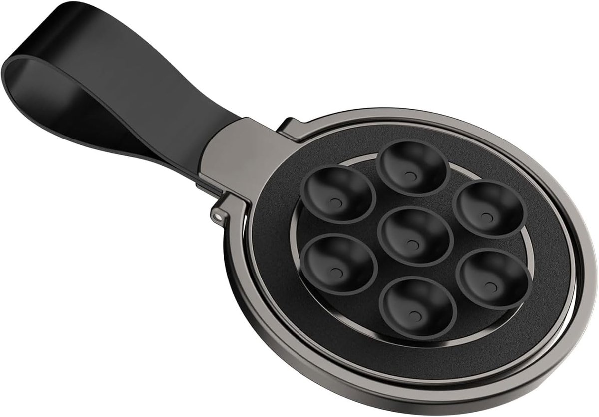 Ring met zuignap, Sterke magneetring als telefoonvingerhouder en magnetische standaard, Compatibel met iPhone & Android