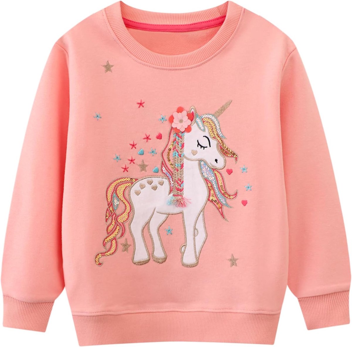Sweatshirt Meisjes Katoen Sweater Meisjes Casual Mode Pullover voor Kinderen Leuke Peuter Kleding Leeftijd 2-10 Jaar