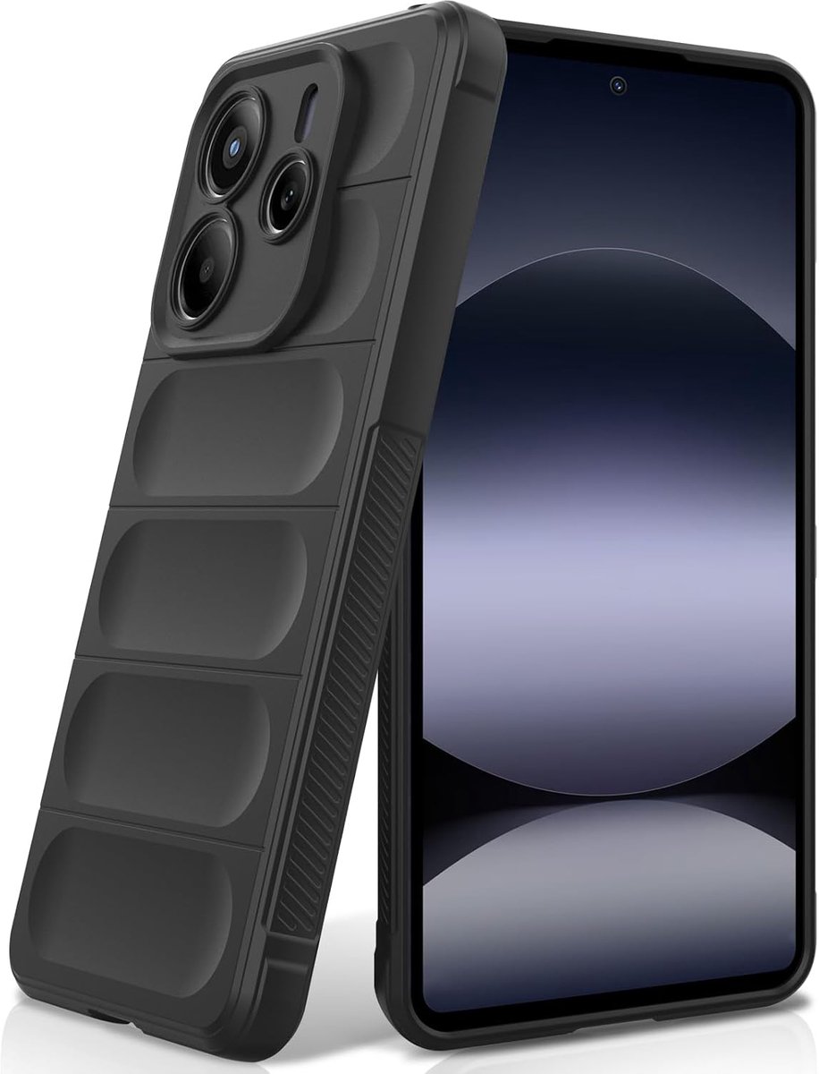 Hoesje voor Xiaomi Redmi Note 14 5G, Zwart
