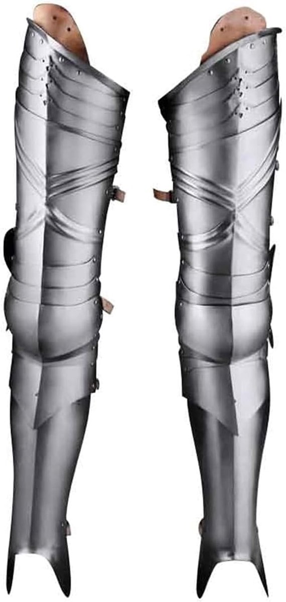 Full Leg Armour Middeleeuwse Beenbescherming Stalen Pantser Set