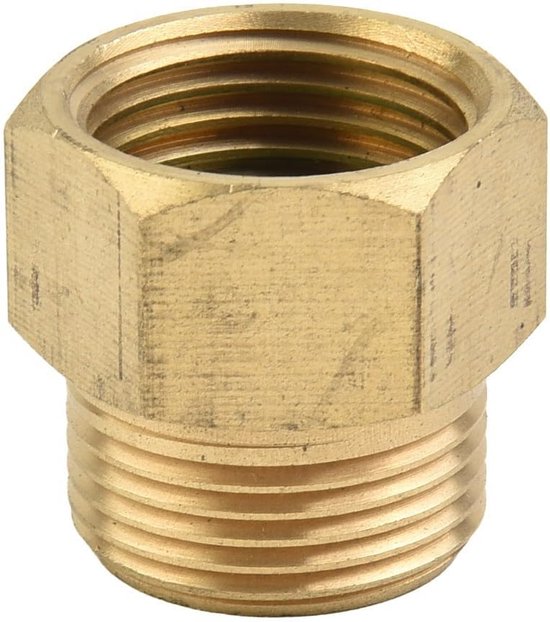 Hogedrukreiniger Adapter, M22x1 5 Mannelijk aan 1/2 "Vrouwelijk, Betrouwbaar en — afbeelding 2