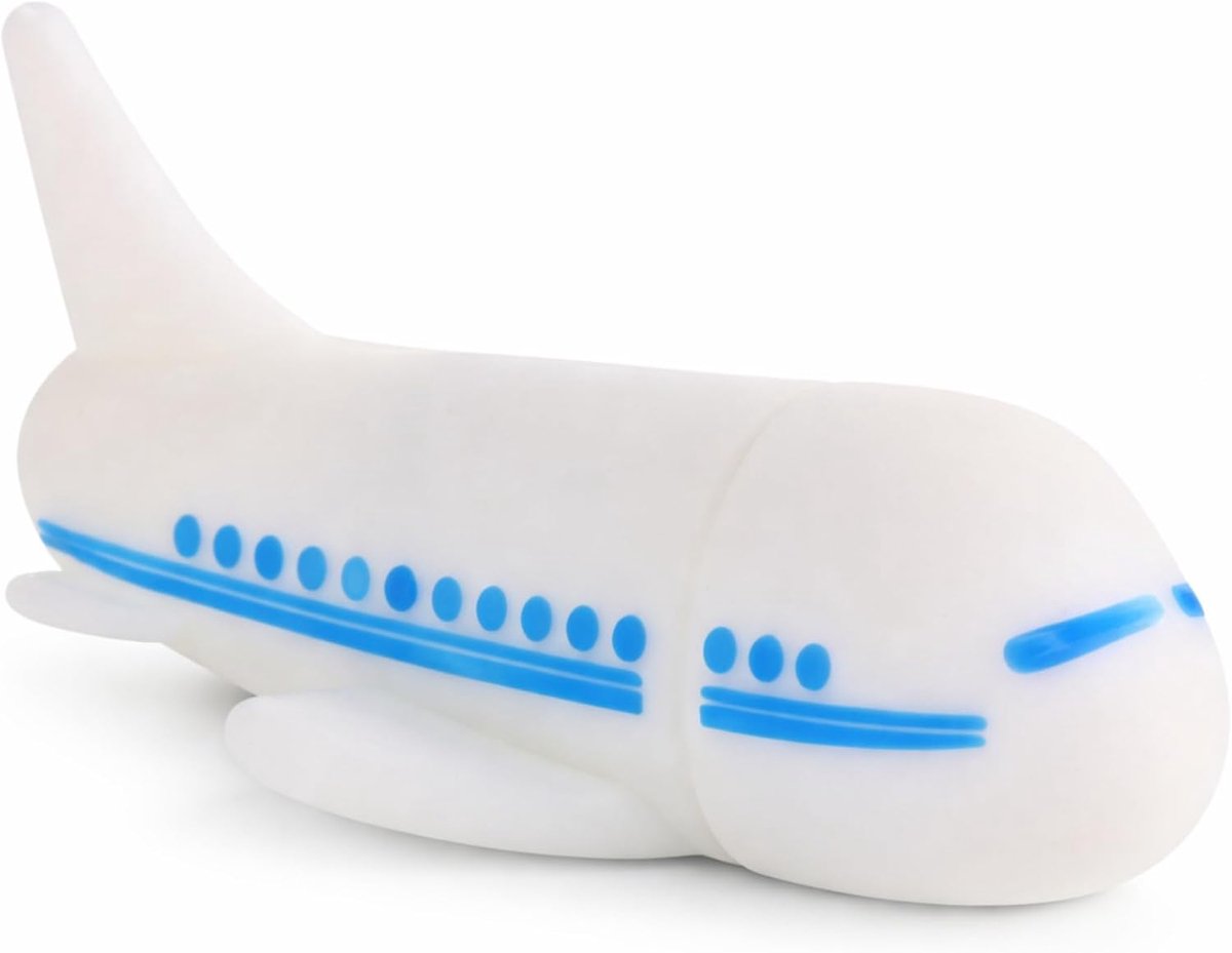 - Vliegtuig Vakantie Model - 8GB USB - Airplane Flash Pen Drive Memory Thumb Stick Data Opslag - Kleur Wit Blauw