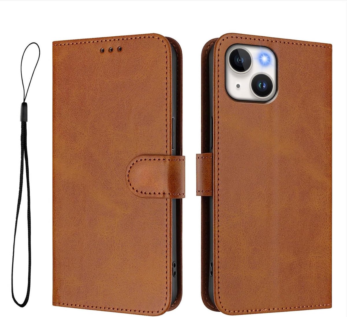 Flip Case for iPhone 15, Bruin