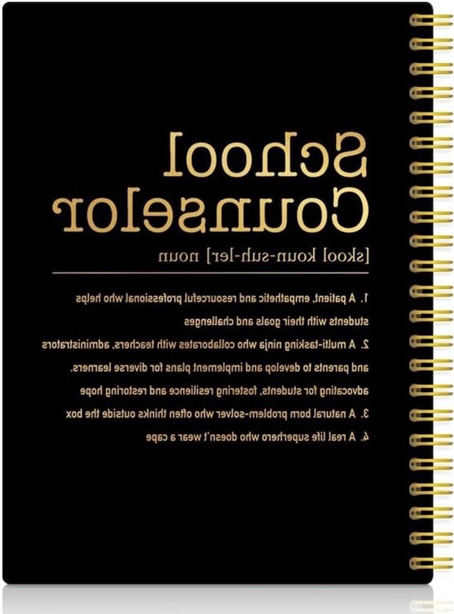 Notitieboek - Schrijfblok Agenda - Ideeën Noteren - Dubbele Draad Spiral Binding - A5 - Zwart