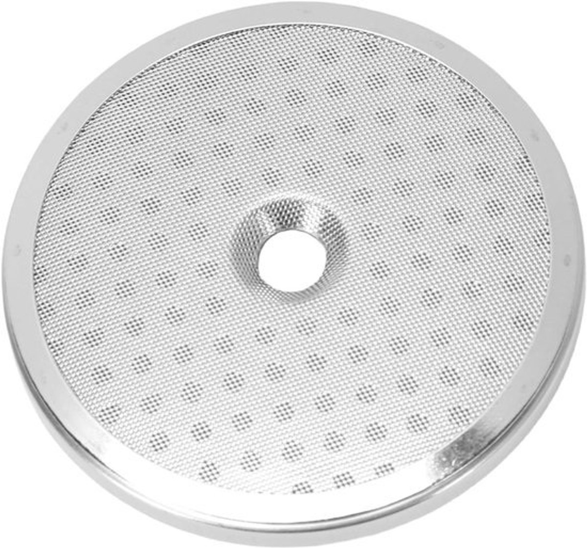 Annadue Douchescherm voor Koffiezetapparaat, Rond Spreidingsscherm van Roestvrij Staal, Compatibel met -maker, 56,5 Mm Secundair Waterscheidingsfilter, Reserveonderdeel voor Koffiezetapparaat