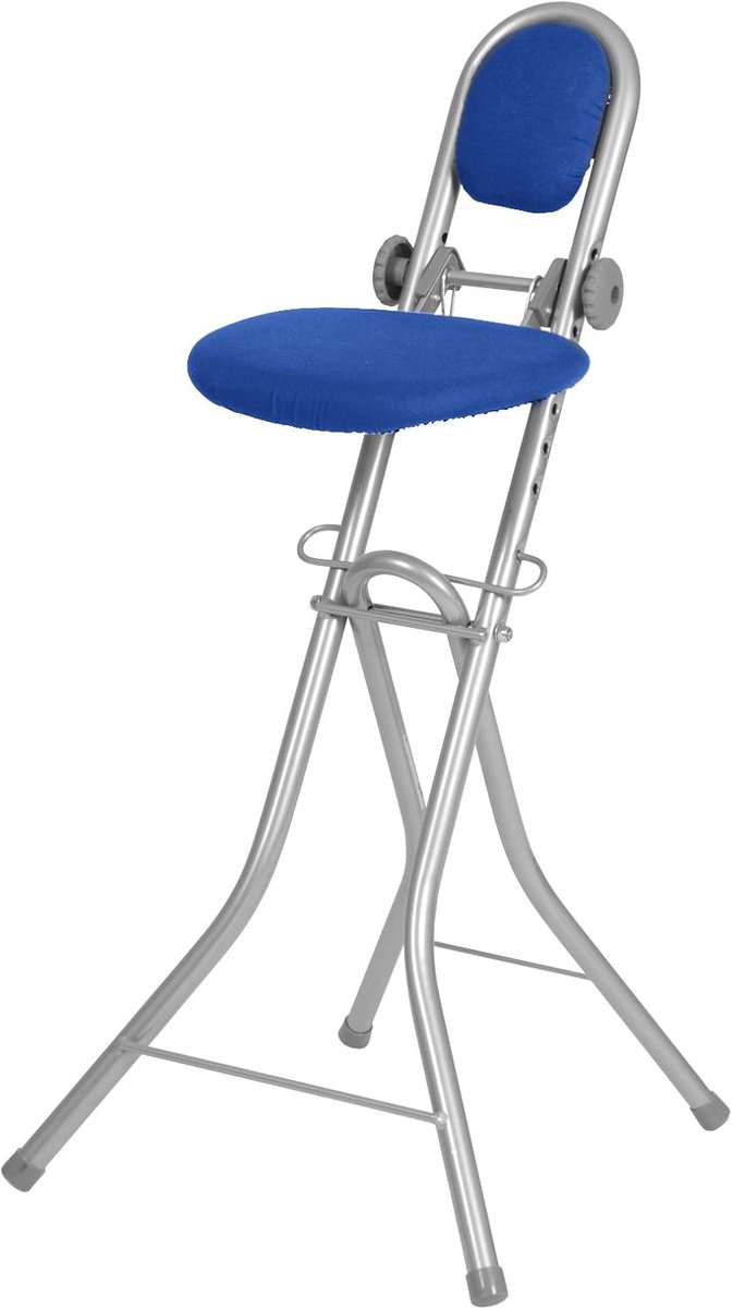 Blauw zitstoel