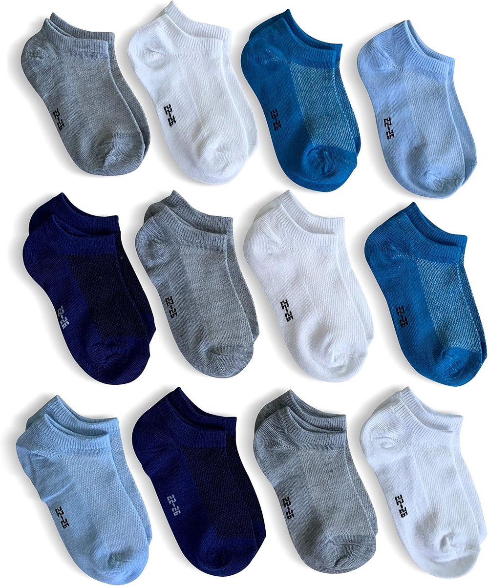 Sokken voor jongens | Sneakersokken voor meisjes | Sokken voor meisjes | Sokken voor jongens (DE/NL/SE/PL, Numeriek, 27, 31, Normaal, Normaal, Meerkleurig 1)