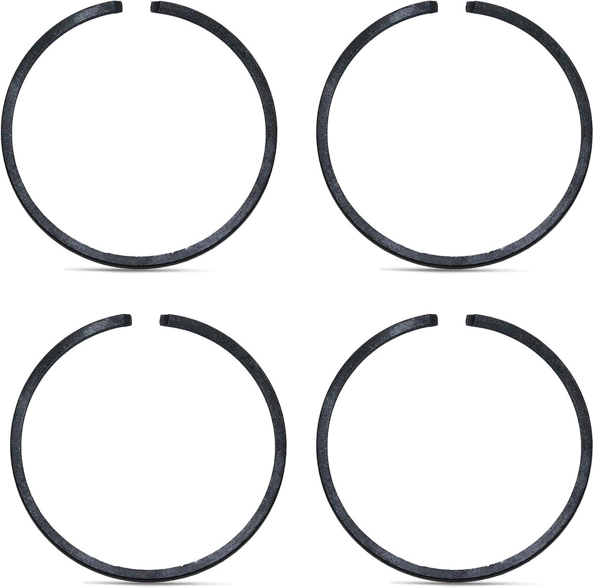 4 stks/partij 35mm x 1.2mm Zuiger Ringen Kit voor Kettingzaag Trimmer Borstel Cutter Maaier Deel