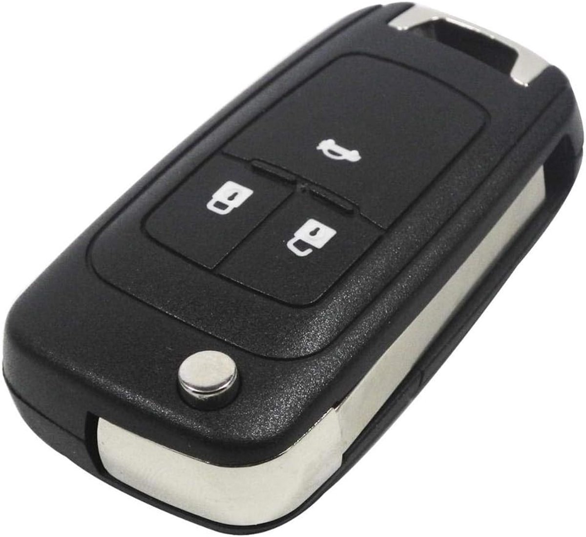 20 STKS/PARTIJ 2/3/4/5 Knoppen Flip Folding Car Key Shell voor Chevrolet Cruze Remote Key Case Keyless FOB (Number of Buttons : 3 Buttons)