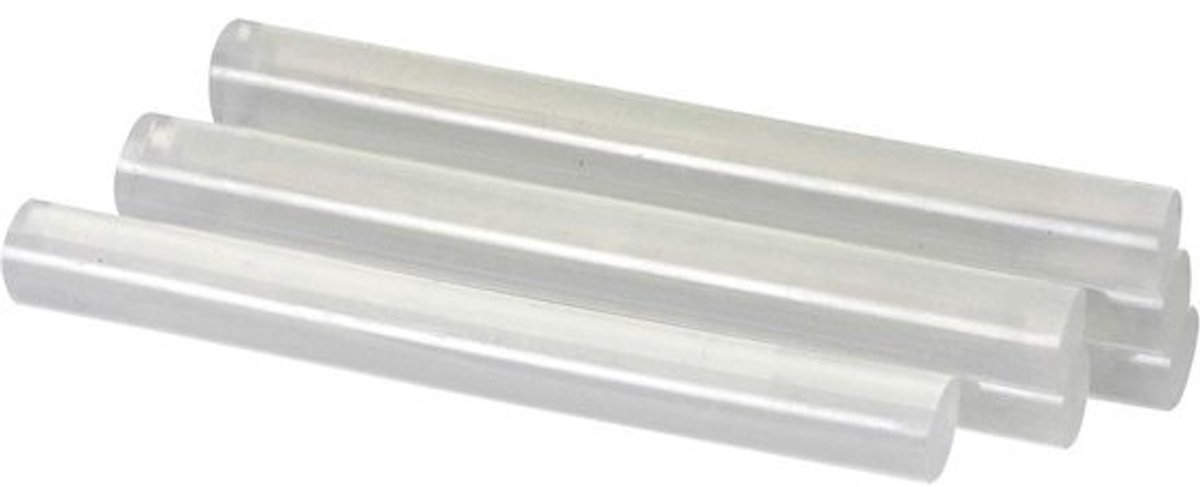 Lijmpatronen - Smeltlijmsticks - Materiaal Verlijmen - Hoge Elasticiteit - 11 x 200 mm - Transparant