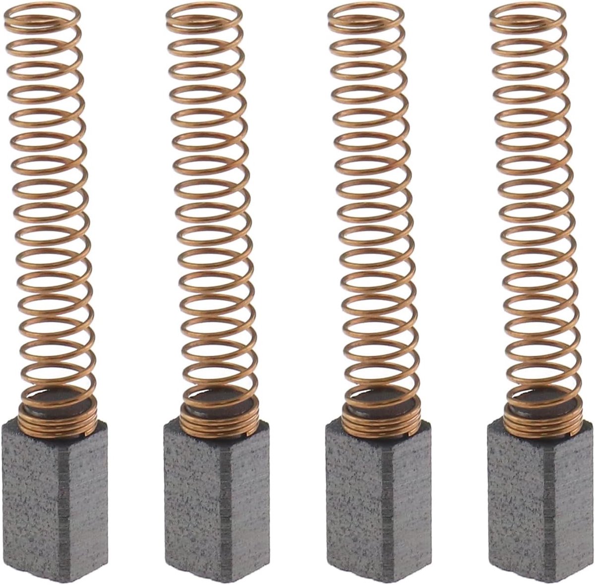 idea 2 paar motor koolborstels 4,9 mm x 5,5 mm x 9,5 mm Compatibel met D-remel Multitool koolborstels Reparatieonderdeel voor elektrische motoren van powertools