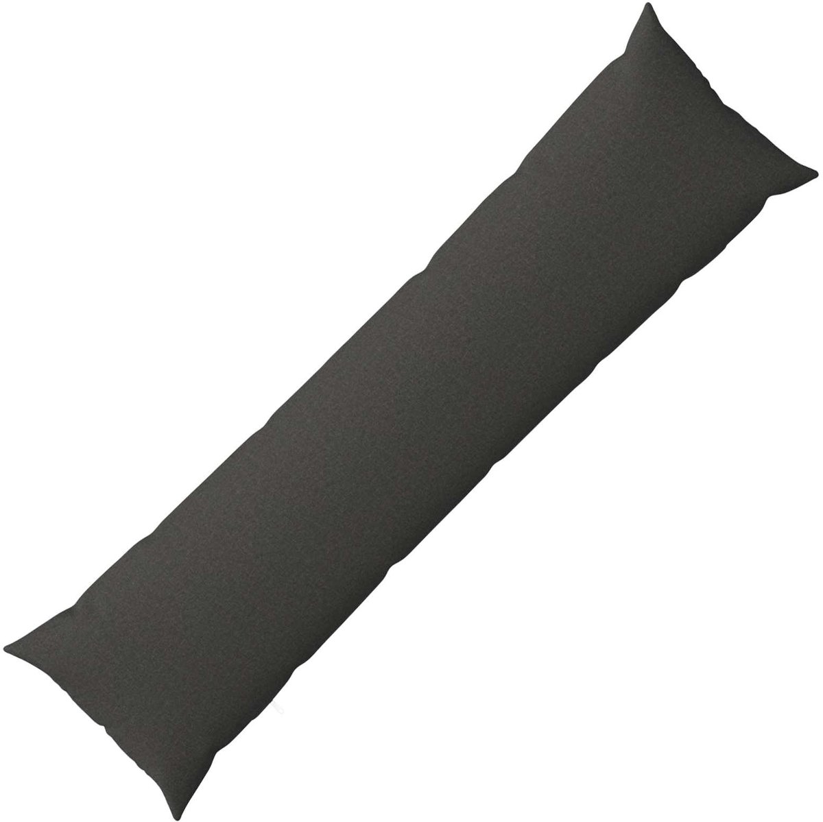 vidaXL Dekenkussen - HEERLEN - Donkergrijs - 40 - x - 145 - cm - Stof