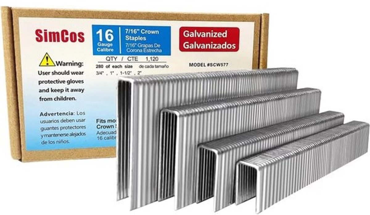 Metaal nieten - Bevestigingsnieten - Bouwprojecten - Roestbestendig staal - 1120 stuks - Zilverkleurig