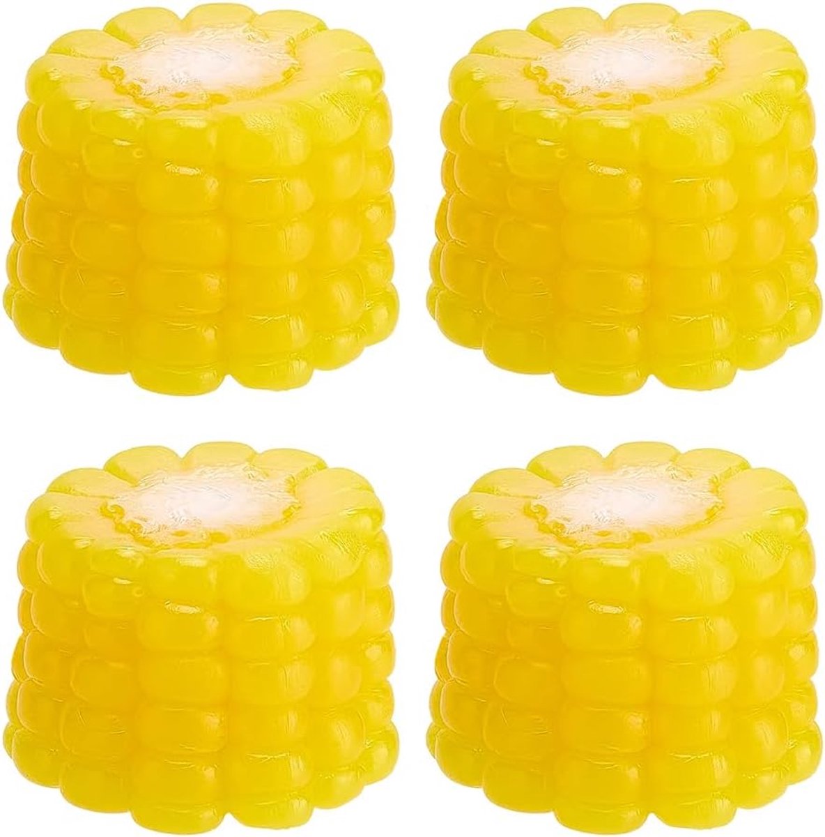 4 stuks kunstmaïs simulatie maïs ornamenten eten model decoratie realistisch eten groenten rekwisieten voor foto rekwisieten keuken thuis kantoor decor