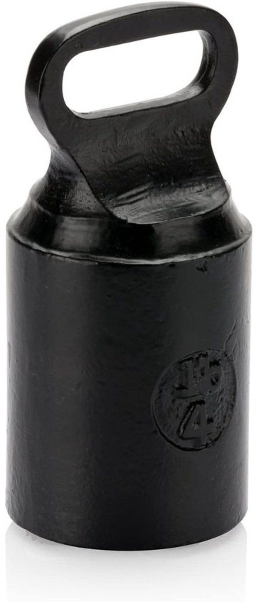 Decoratieve gietijzeren deurstopper, zwaar deurgewicht, antiek design, slipvast met handgreep, vrijstaand, 15 x 7,5 cm