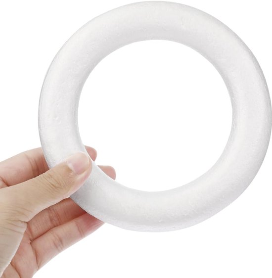 12 stuks kerstslingers, doe-het-zelf polystyreen vorm voor handwerk, decoraties en creatieve projecten, accessoires — afbeelding 3
