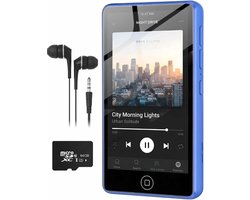 MP3-speler Spotify met bluetooth en wifi, 4,02 inch touchscreen, muziekspeler met geïntegreerde Spotify, Amazon Music, Deezer, FM-radio, spraakrecorder
