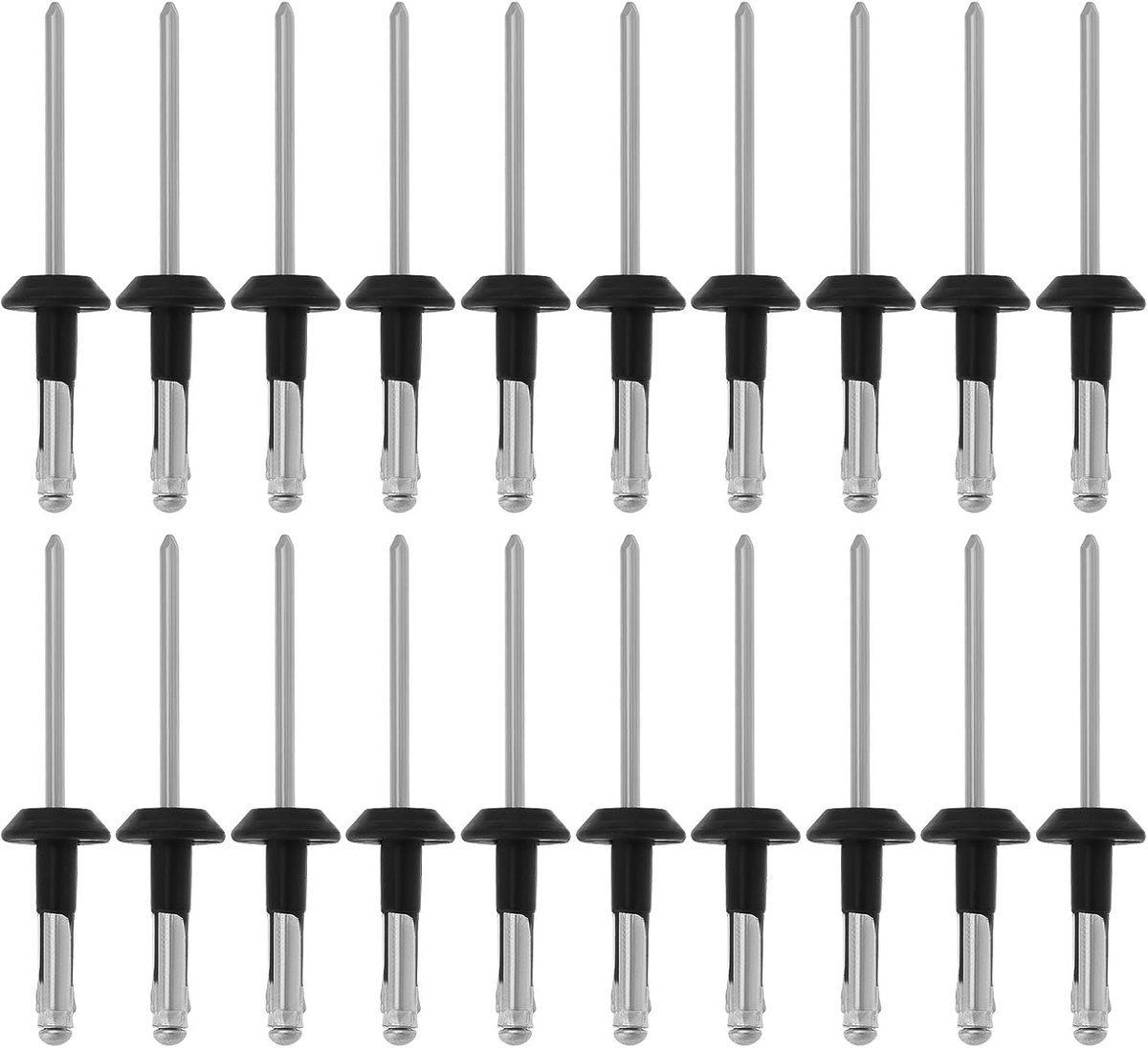 Dailygoods- Blinde Klinknagels 20 Stuks - Universele Klinknagels - Stalen Klinknagels - 56 mm Lengte - Auto Reparatie - Sterke Binding - Klinknagel