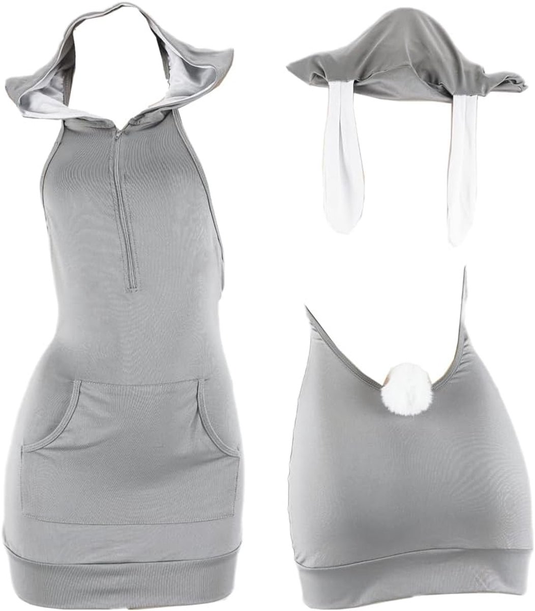 cosplay strakke anime schattige jumpsuit anime Japanse schattige lingerie met hoed anker performance pak
