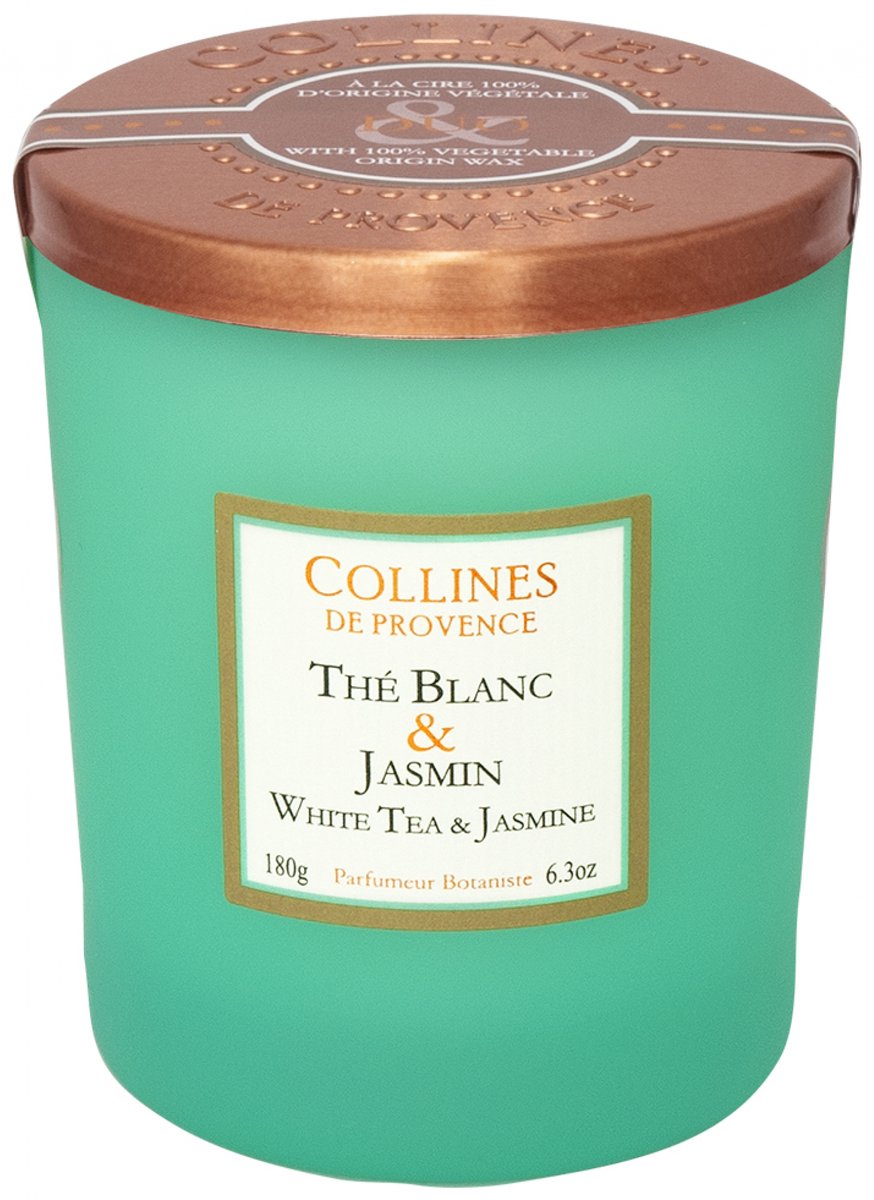 Collines de Provence Duo Kaars 180 g (Geur : Witte thee & jasmijn)