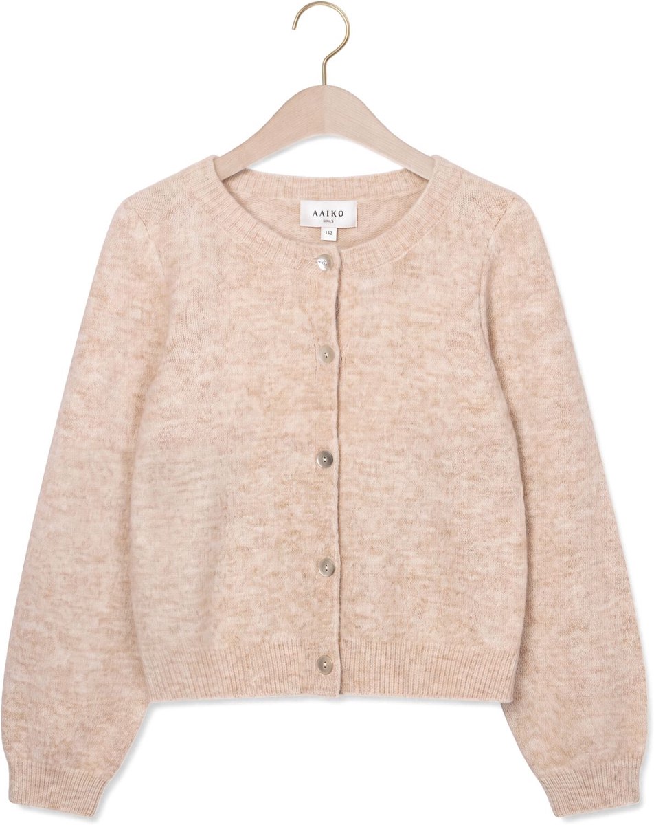 Ai&Ko Jady Wp 350 G Truien & Vesten Meisjes - Sweater - Hoodie - Vest- Beige - Maat 164