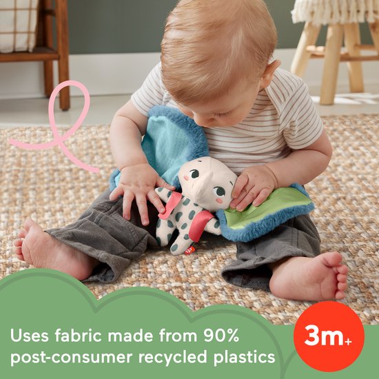 Fisher-Price Een en al oor - Knuffeldoekje van Fisher Price — afbeelding 2