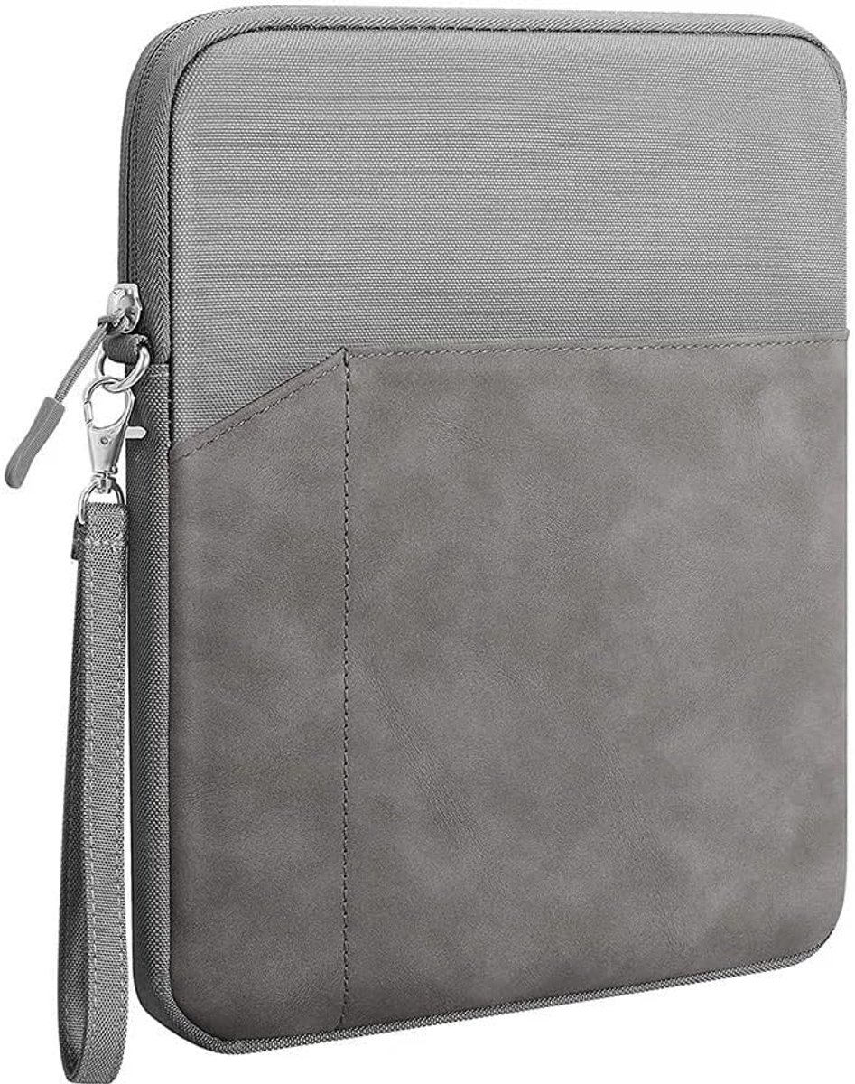 Laptophoes- 9.7-11 inch - Tablet Sleeve Case Draagtas - Spacegrijs - Donkergrijs