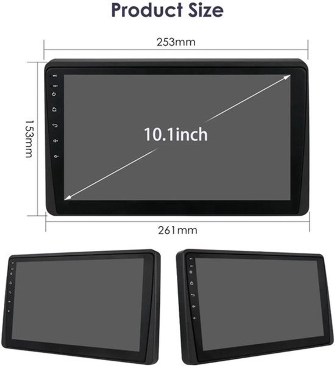 Auto Radio 10.1 Inch Android Auto - Voor Renault Arkana Duster - 4G Bluetooth Carplay GPS - Met DSP En 360° Camera - Navigatiesysteem
