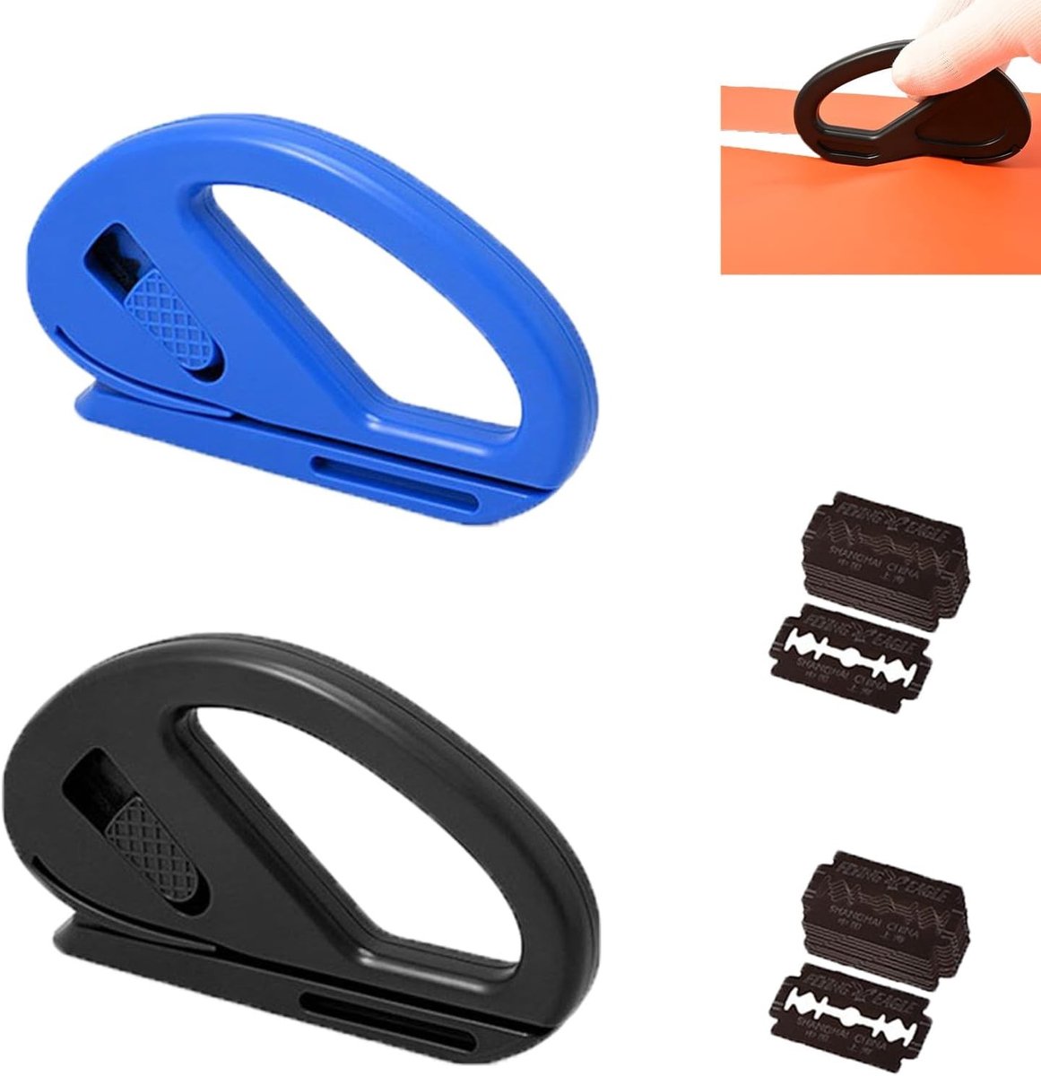 Praktische Geschenkverpakking Papier Cutter met 20 Vervangbladen voor Kerst en Verjaardagsgeschenken