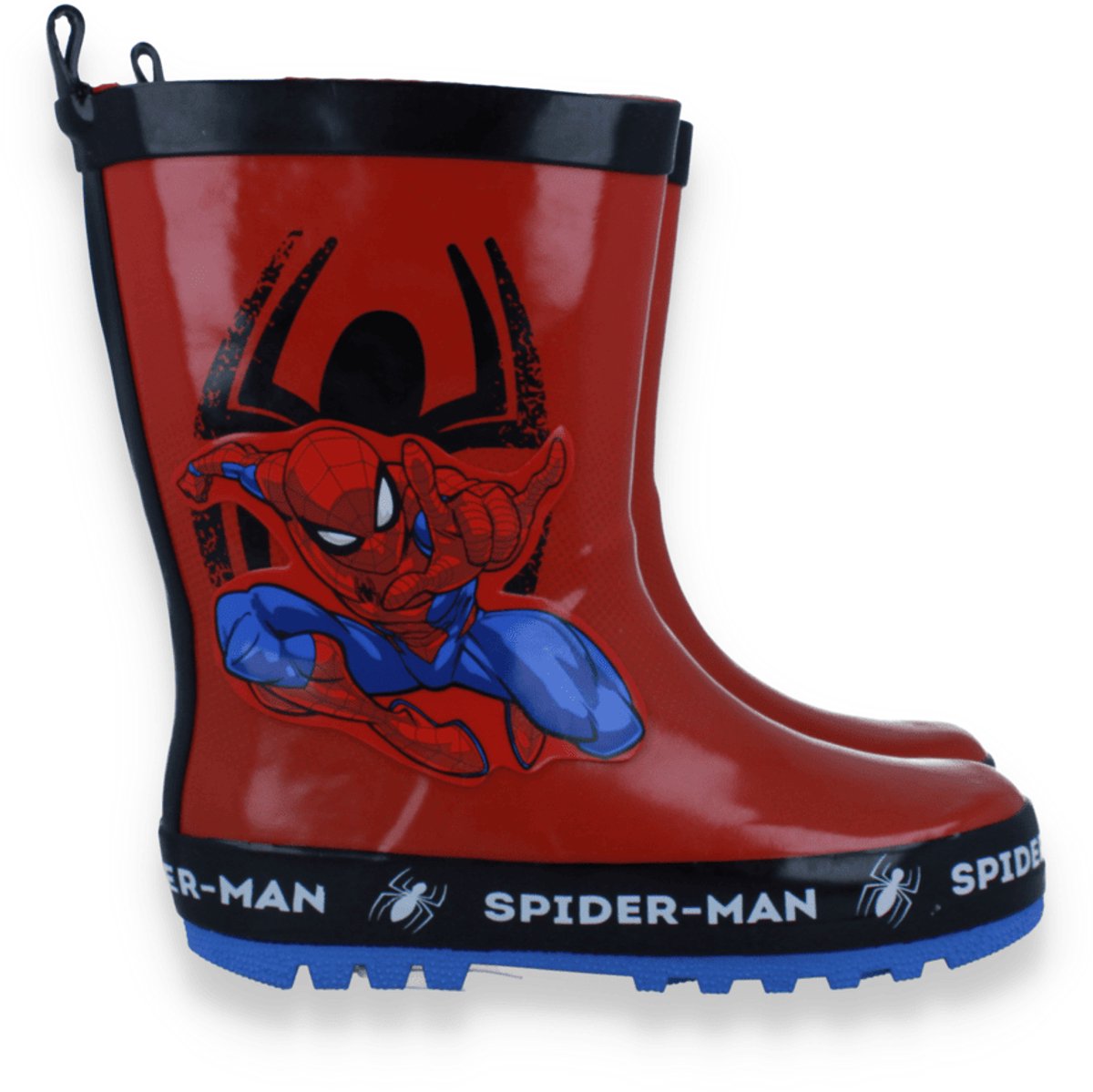 Spiderman Rubberlaars | Rood | Maat: 32