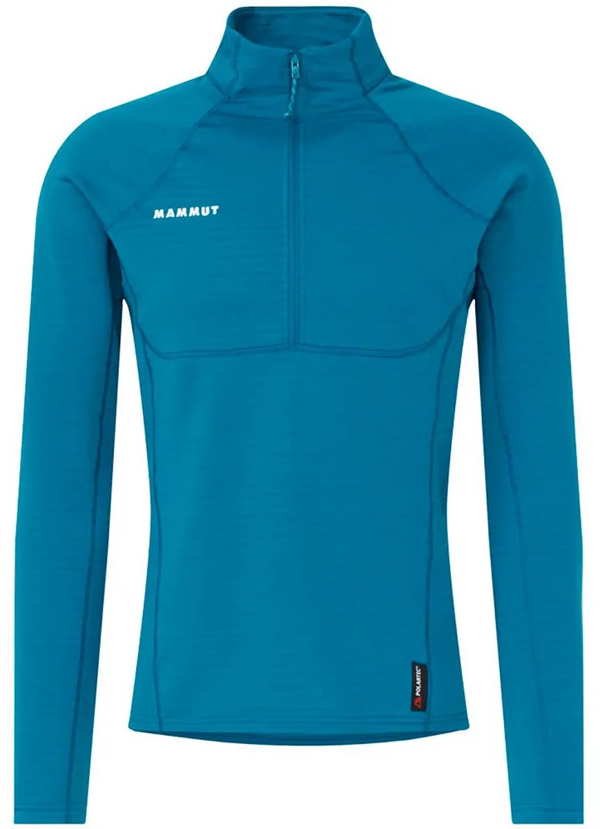 Mammut Taiss Ml Sweatshirt Met Halve Rits Man Turquoise