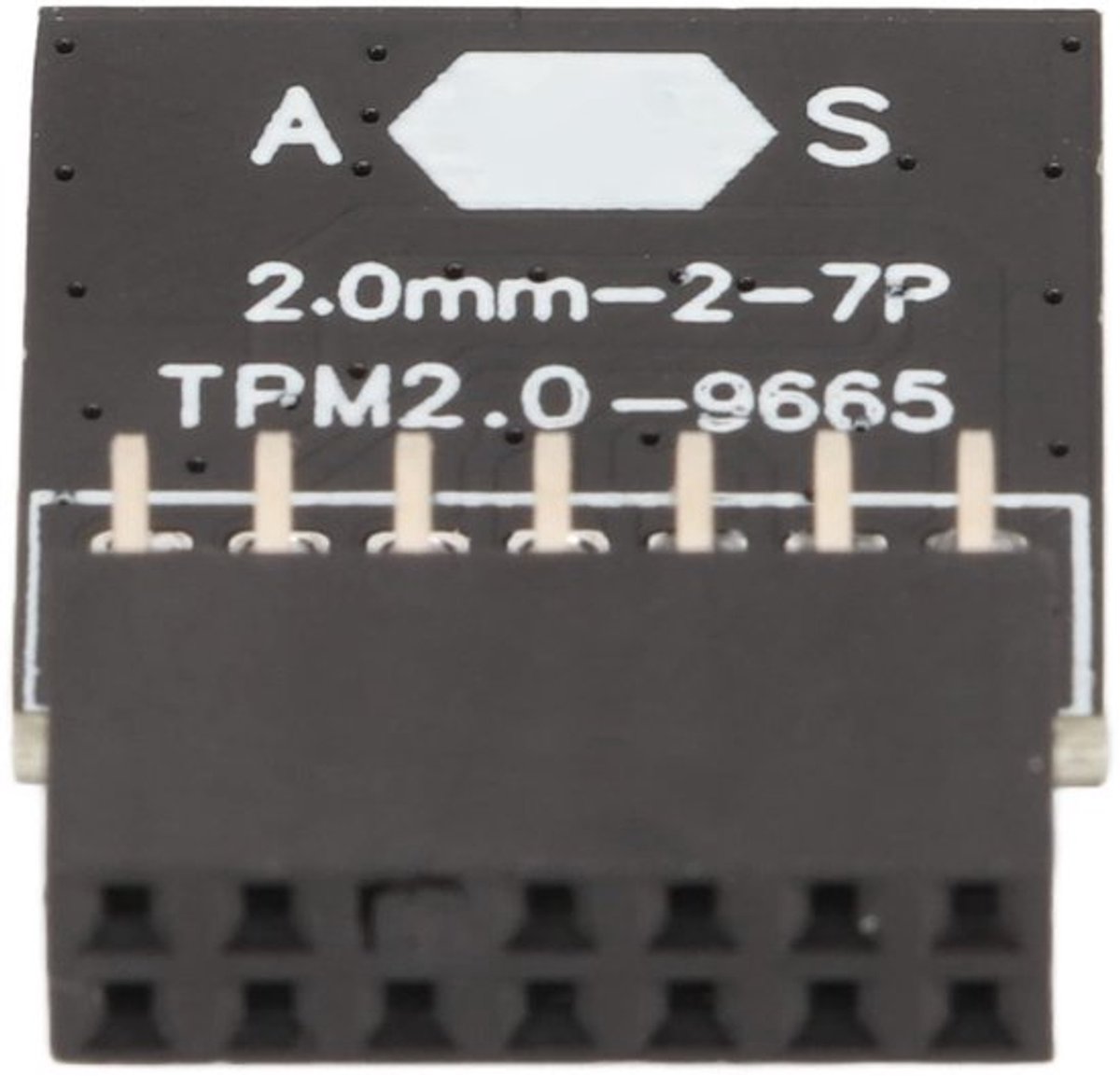 Dailygoody TPM 2.0 Module - Geencodeerde Board - Geschikt voor Win11 - Zwart - 14