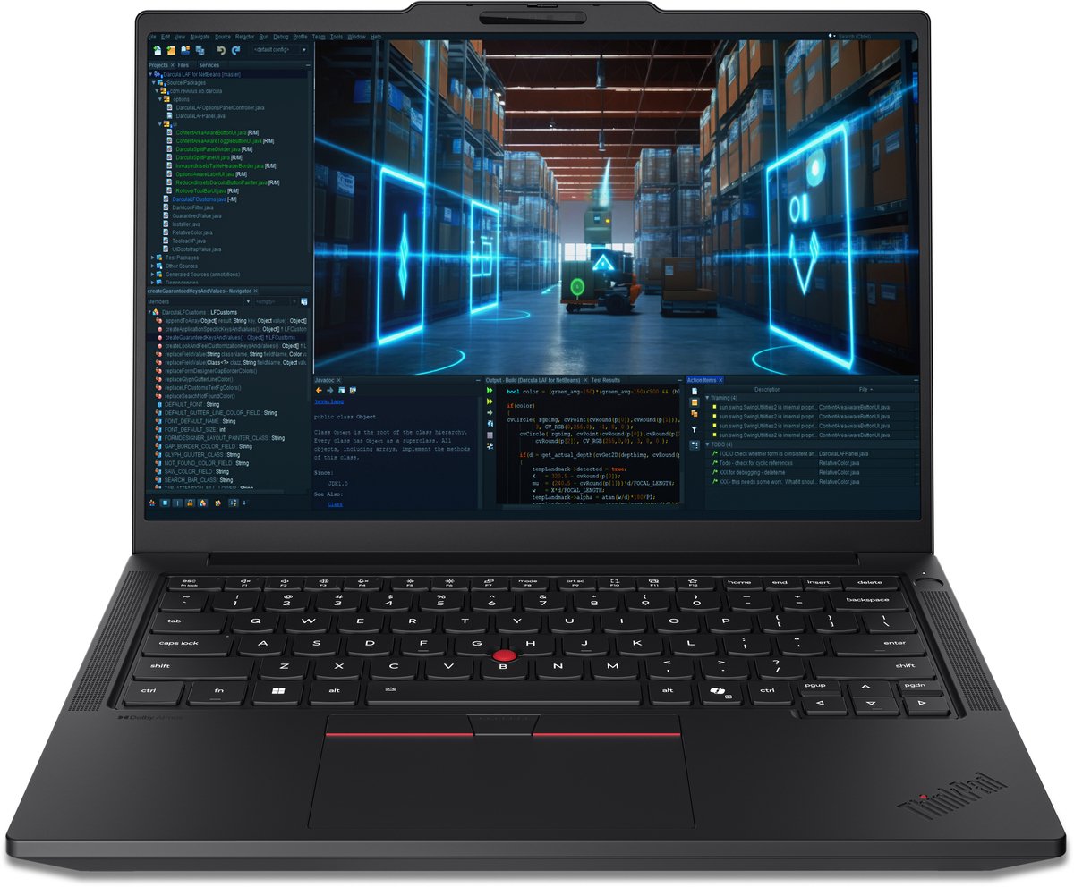 Lenovo ThinkPad P14s Gen 7 (AMD) AMD Ryzen AI 9 HX PRO 470 Mobiel werkstation 35,6 cm (14") Touchscreen WUXGA 48 GB DDR5-SDRAM 1 TB SSD Wi-Fi 7 (802.11be) Windows 11 Pro Zwart Engels