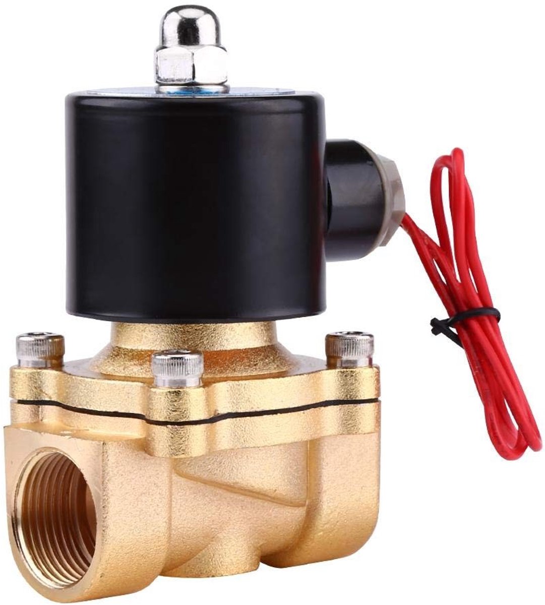 3/4" BSPP NC Solenoïde Ventiel voor Vloeistoffen, Geschikt voor Oliesystemen, Water en Luchttoepassingen