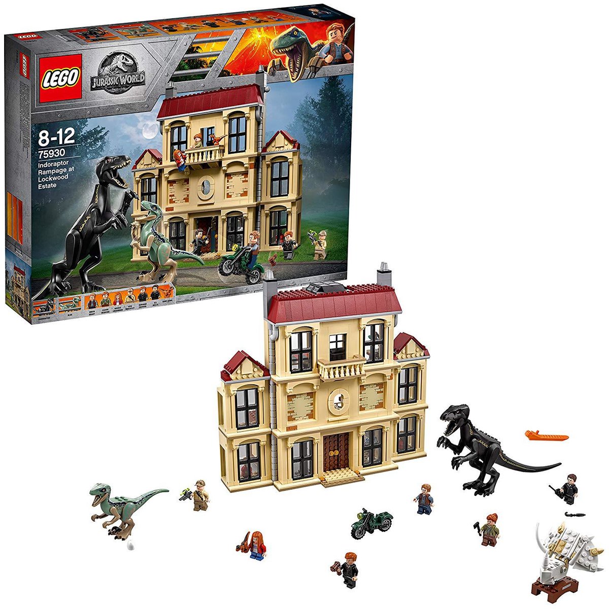 LEGO Jurassic World Indoraptorchaos bij Lockwood Estate 75930 — cadeau in Spellen & Speelgoed - foto 4
