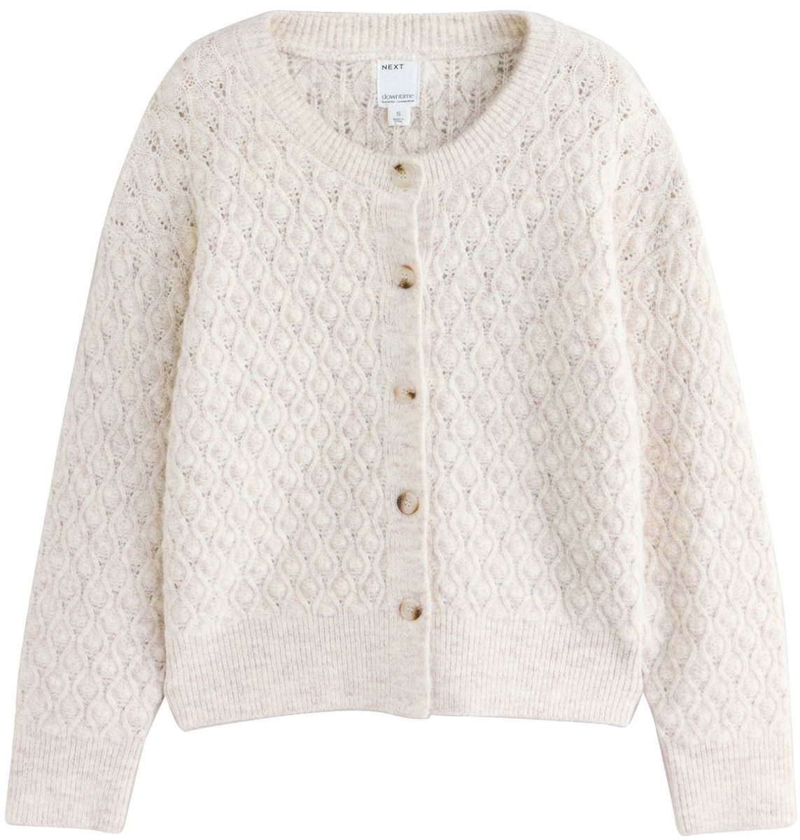 Next - Dames - Gebreid vest - Crème