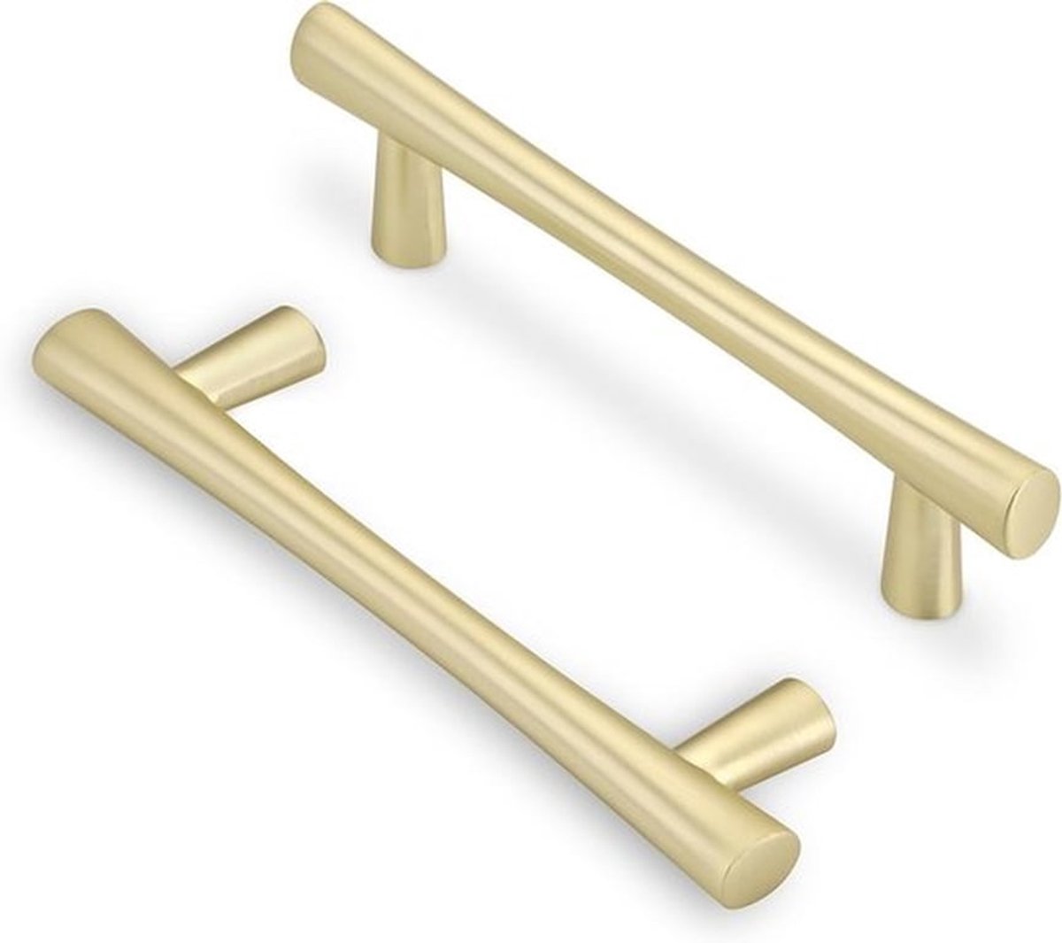 Set van 6 Keukenhandgrepen, 96 mm Gatafstand, Ideaal voor Keukenkasten en Lades, Modern Design en Duurzaam Materiaal