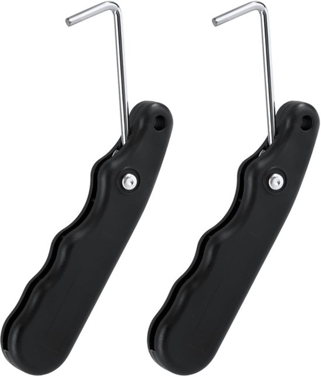 2pcs Hockey Skate Tensioner - Foldable Shoelace Tensioner - Non-slip Stainless